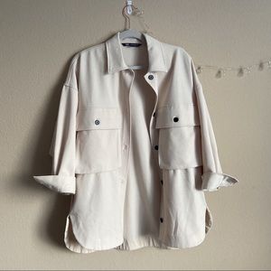 Zara oversized jacket